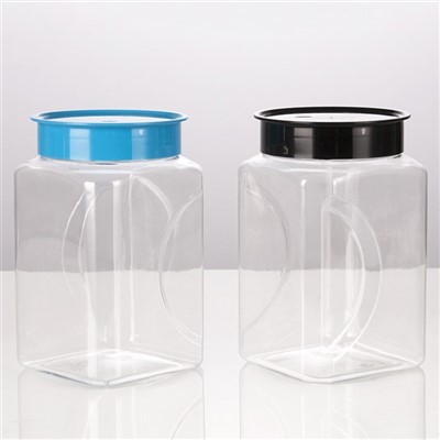 Πλαστικό τετράγωνο δοχείο αποθήκευσης